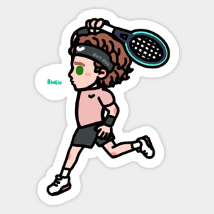 Ballerina - Andrey Rublev Sticker